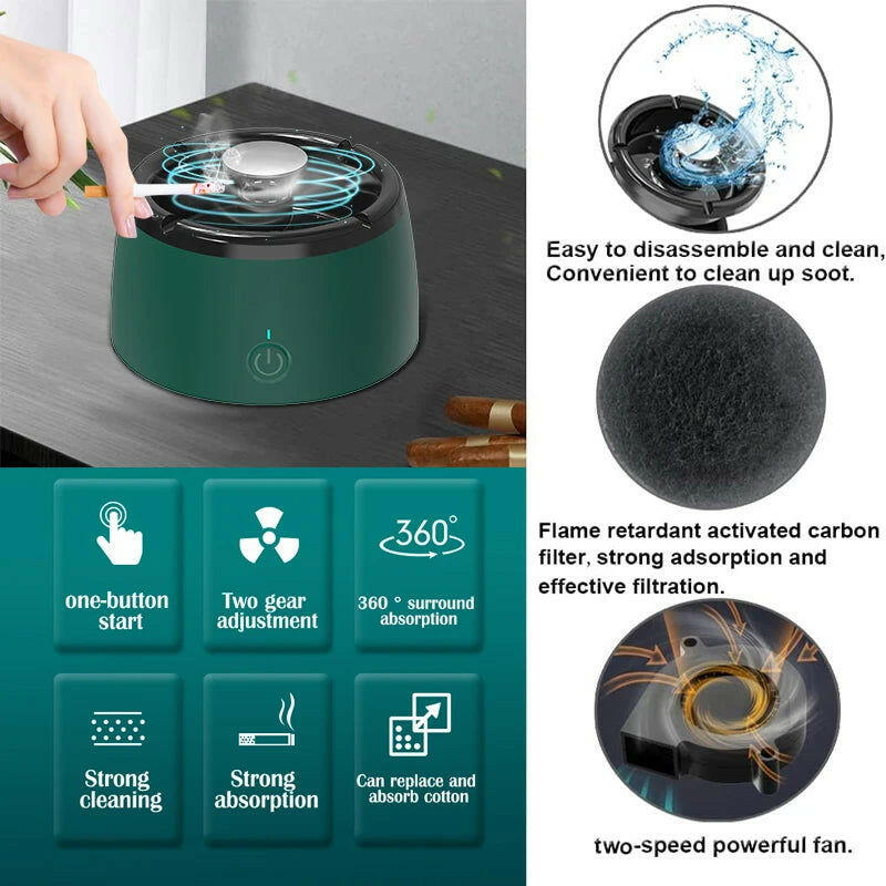 Ashtray Air Purifier - Freshtrendingproduct