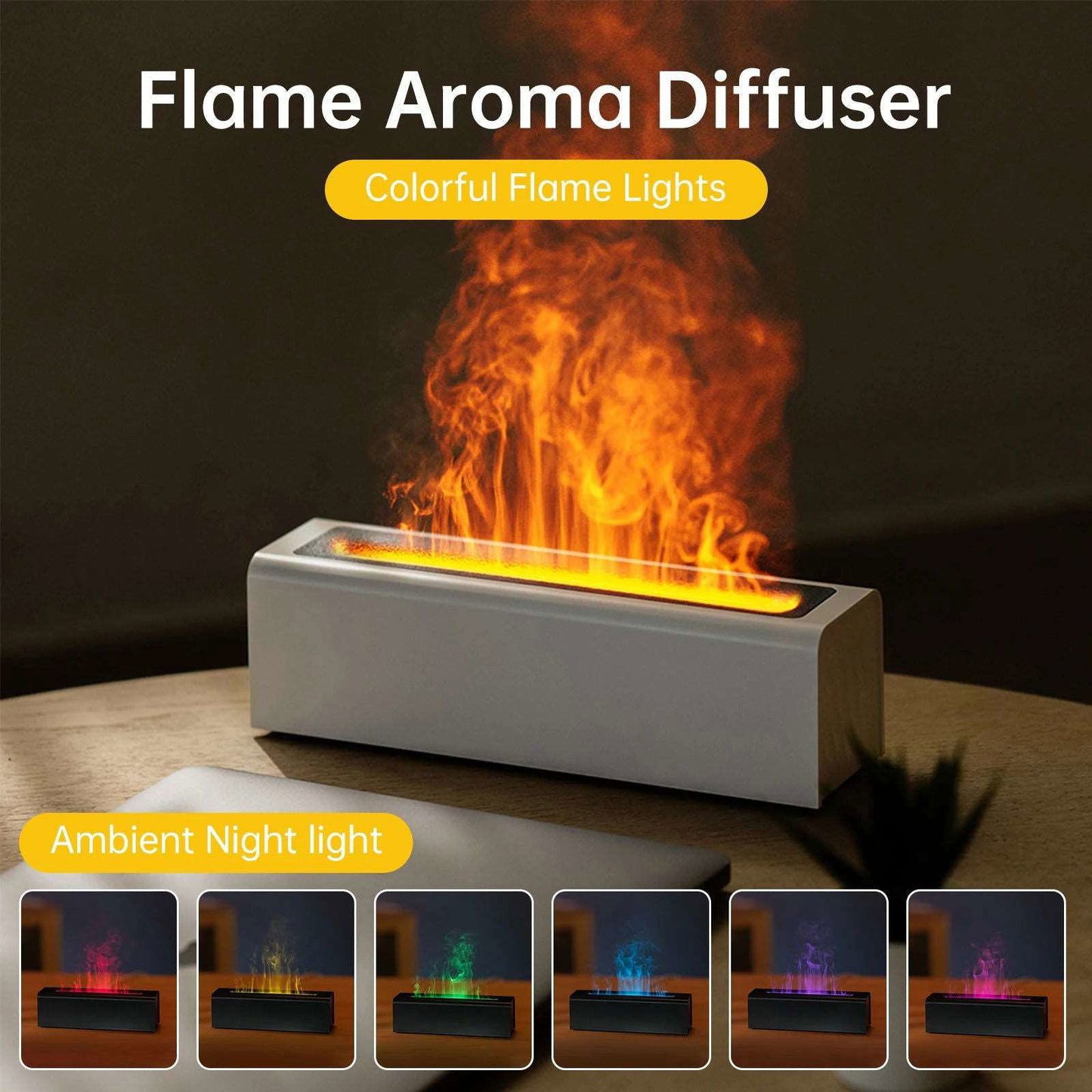 Flame Oil Diffuser - Freshtrendingproduct