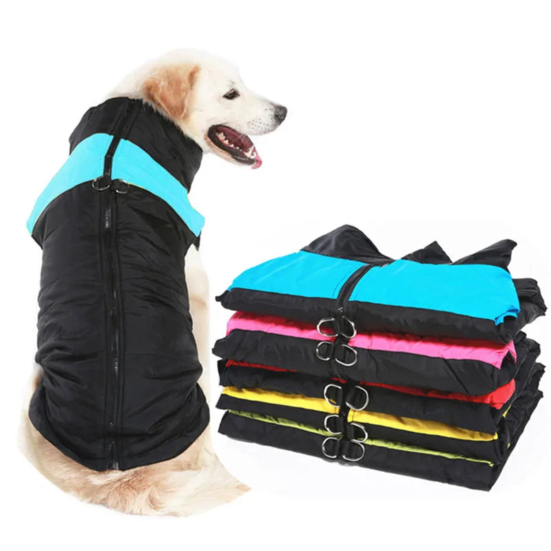 Winter Pet Dog Clothes Warm Big Dog Coat Puppy Clothing Waterproof Pet Vest Jacket For Small Medium Large Dogs Golden Retriever Freshtrendingproduct