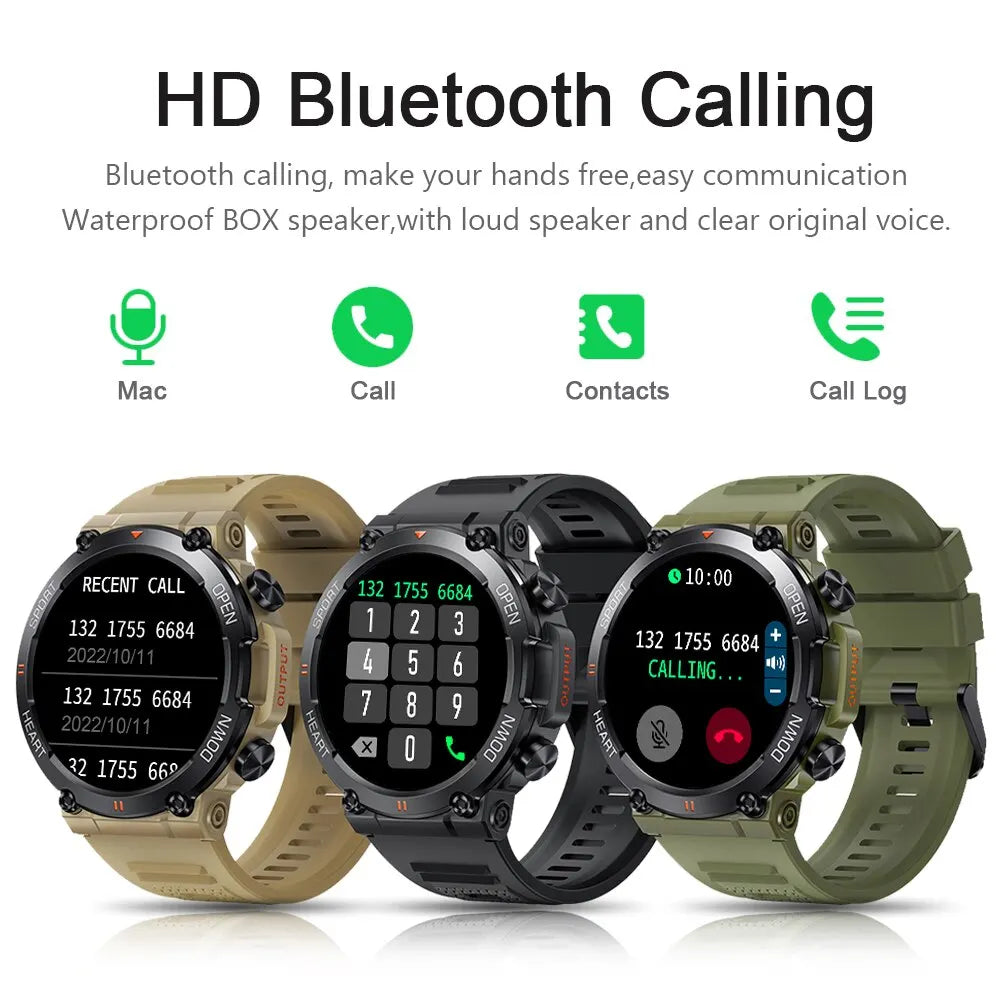 MEVADEN 1.39 Inch HD Bluetooth Call Smart Watch Men Sports Fitness Tracker Heart Monitor 400mAh Smartwatch For Android IOS MD56 Freshtrendingproduct