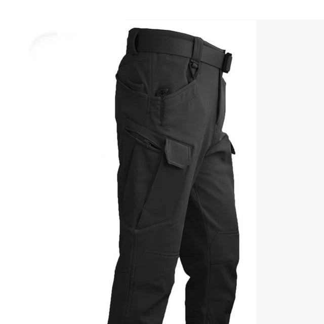 Men Winter Waterproof Climbing SkiingTrekking Fleece Fishing Tactical Sharkskin Cargo Pants Jackets Camping Hiking Trousers Freshtrendingproduct