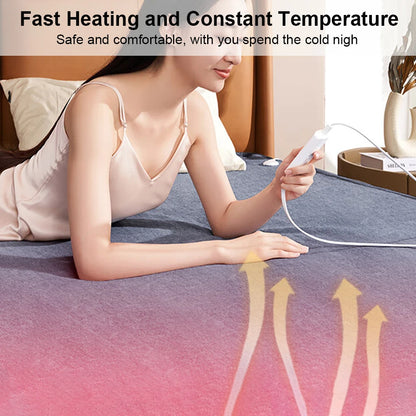 Electric Blanket 220V Thicker Automatic Thermostat Electric Heating Blanket Body Warmer Thermal Mattress for Room Blanket heated Freshtrendingproduct