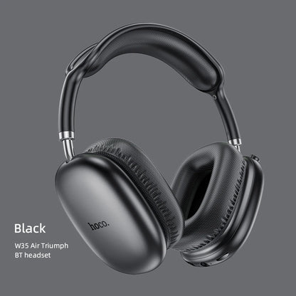 HOCO W35 Air Upgrade Wireless Bluetooth 5.3 Music Headphone Mic HiFi Audio Headset Stereo Sound Sport Earphones 40MM Driver 45H Freshtrendingproduct