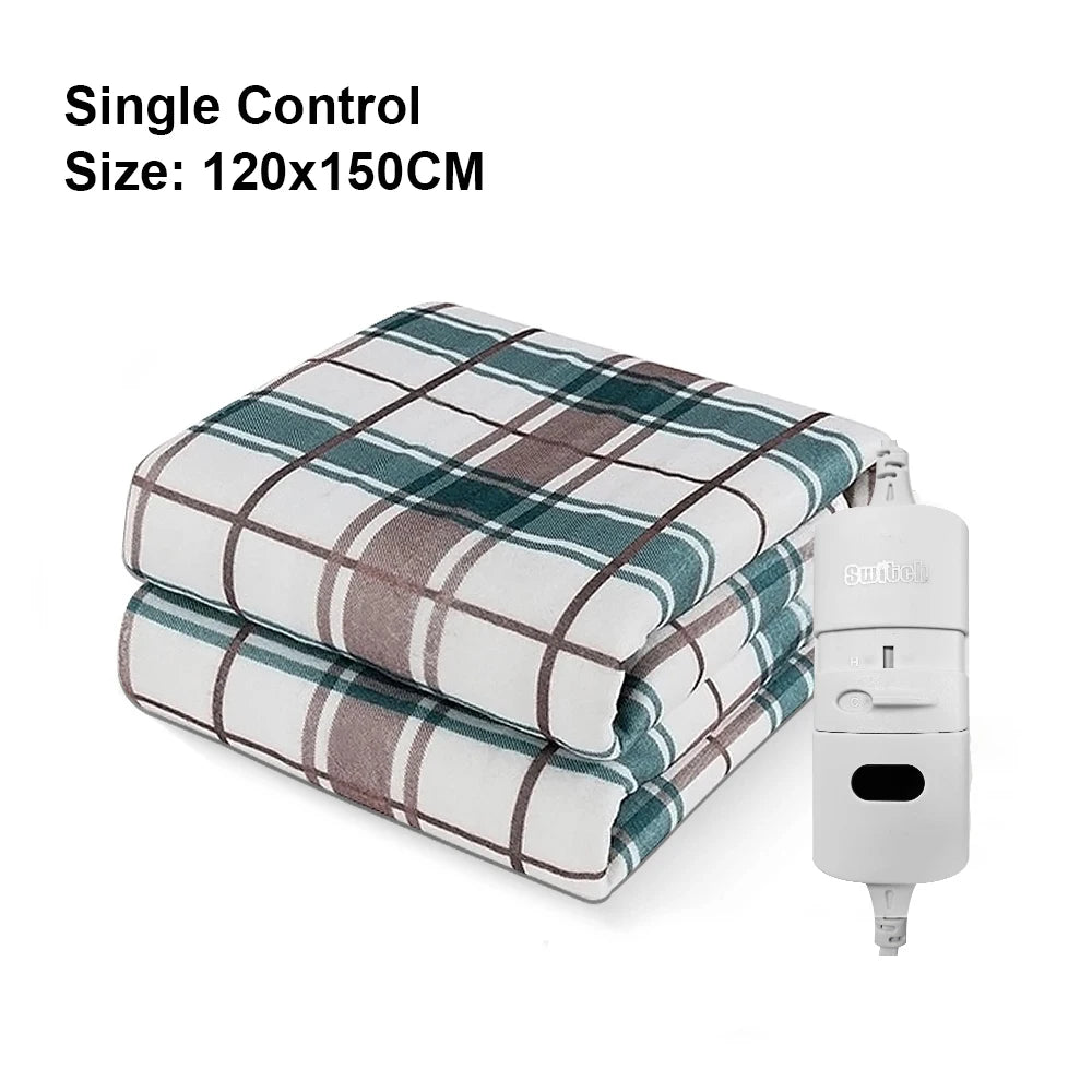 Electric Blanket 220V Thicker Automatic Thermostat Electric Heating Blanket Body Warmer Thermal Mattress for Room Blanket heated Freshtrendingproduct