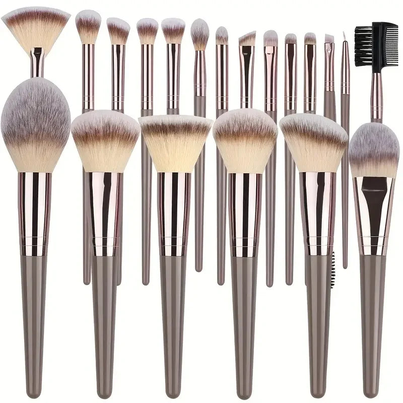 3-20Pcs Makeup Brushes Set Foundation Eyeshadow Blush Highlighter Soft Fluffy Concealer Kabuki Blending Brush Female Beauty Tool Freshtrendingproduct