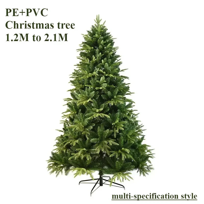 Pe&Pvc Christmas Tree Decoration Scene Arrangement Home Decor Christmas Trees Supplies Christmas Materials 2024 Freshtrendingproduct