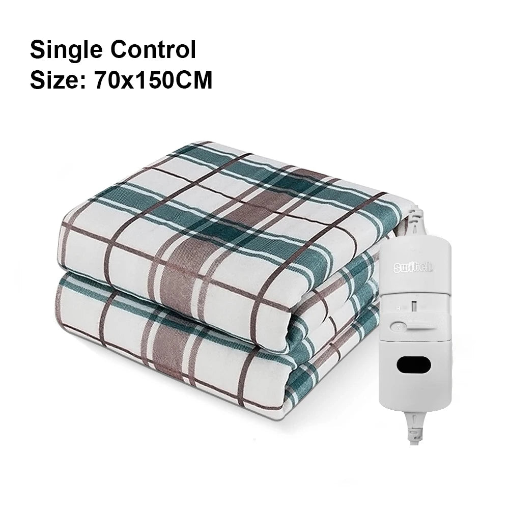 Electric Blanket 220V Thicker Automatic Thermostat Electric Heating Blanket Body Warmer Thermal Mattress for Room Blanket heated Freshtrendingproduct