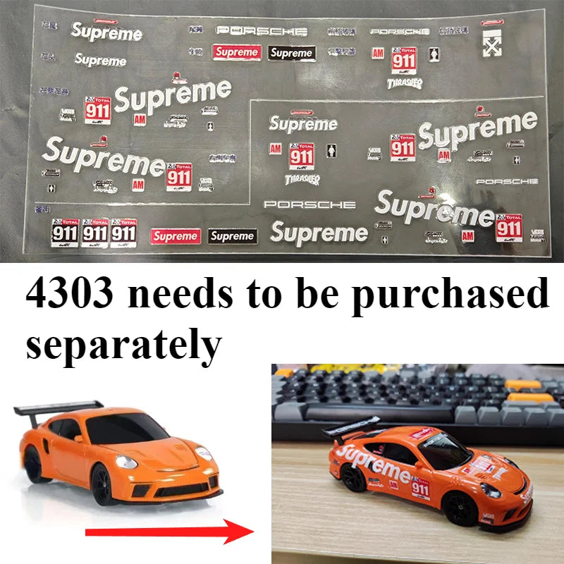 1/43 Mini Drift Race RC Car Four-wheel Drive RTR 4WD Radio 2.4G Racing Drifting High Speed Remote Control Model Toy Boys Gift Freshtrendingproduct