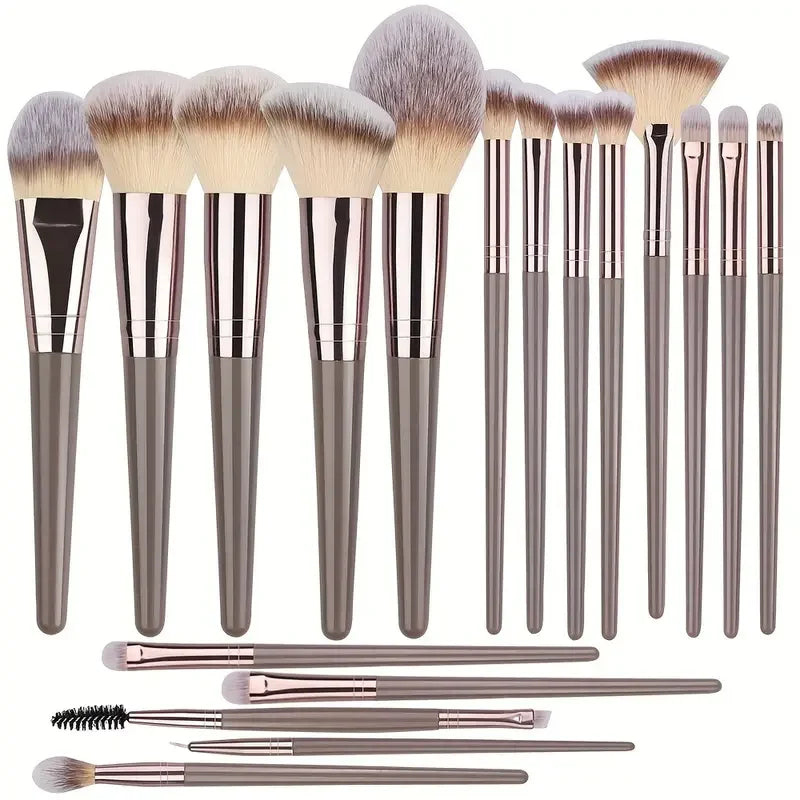 3-20Pcs Makeup Brushes Set Foundation Eyeshadow Blush Highlighter Soft Fluffy Concealer Kabuki Blending Brush Female Beauty Tool Freshtrendingproduct