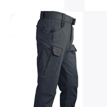 Men Winter Waterproof Climbing SkiingTrekking Fleece Fishing Tactical Sharkskin Cargo Pants Jackets Camping Hiking Trousers Freshtrendingproduct