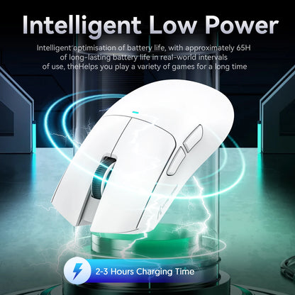 Attack Shark X11 Wireless Mouse,Tri-Mode Connection 2.4GHz/Wired/Bluetooth PAW3311 22000DPI 400IPS RGB  PC Gaming Mouse Freshtrendingproduct