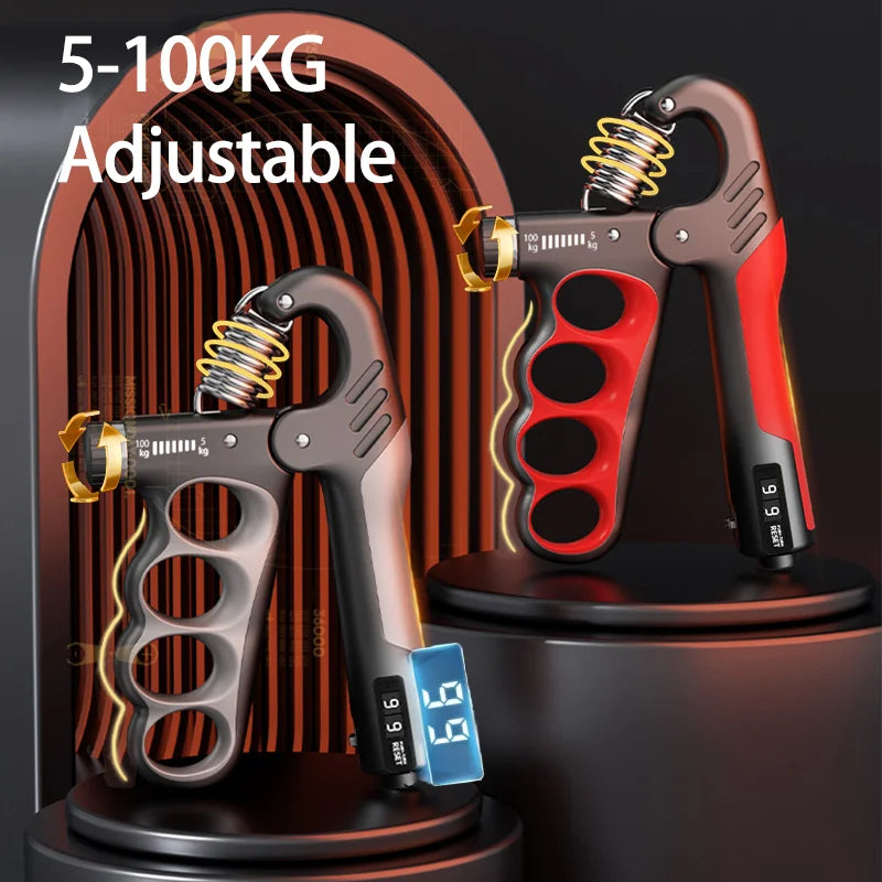 5-100kg Grip Strength Gym Wrist Expander Hand Strengthener Adjustable Muscle Recovery Fitness Hand Strength Exercise Freshtrendingproduct