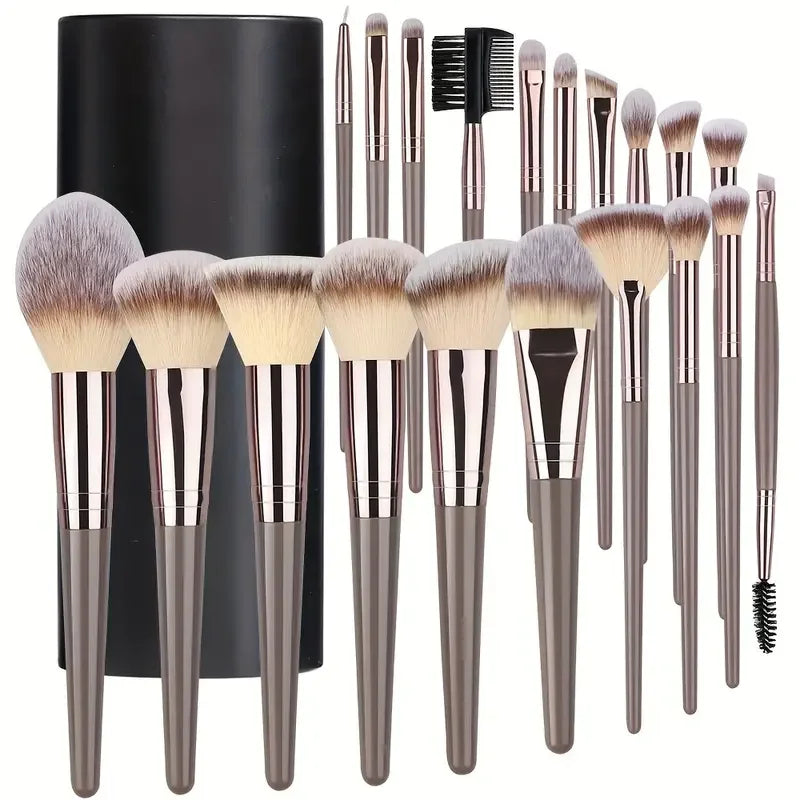 3-20Pcs Makeup Brushes Set Foundation Eyeshadow Blush Highlighter Soft Fluffy Concealer Kabuki Blending Brush Female Beauty Tool Freshtrendingproduct