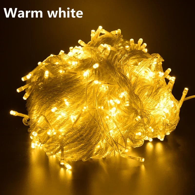 10M 100Leds Xmas Outdoor christmas lights led string lights Luces Decoracion fairy light holiday lights lighting tree garland Freshtrendingproduct