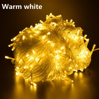 10M 100Leds Xmas Outdoor christmas lights led string lights Luces Decoracion fairy light holiday lights lighting tree garland Freshtrendingproduct